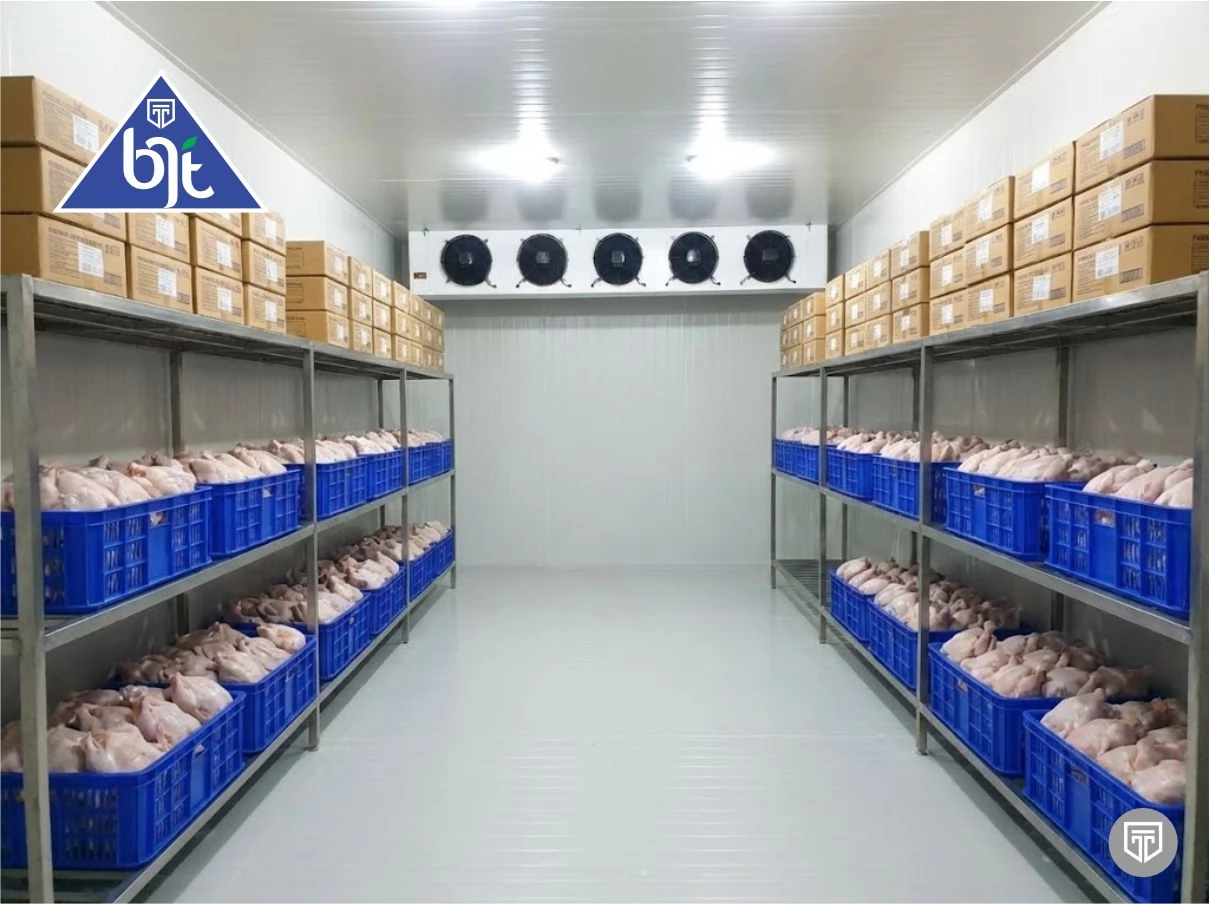 Cold Storage Chiller and Freezer Room for Storage Meat